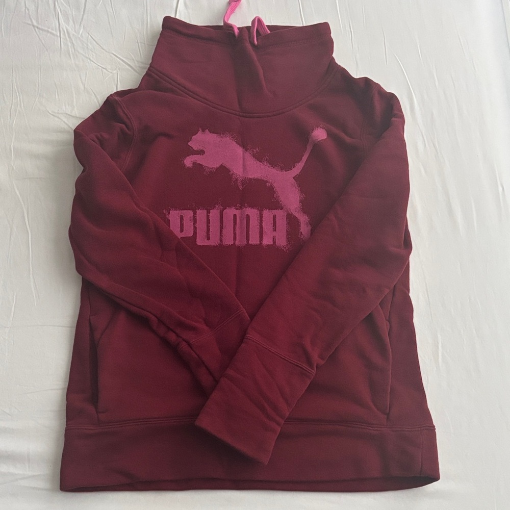 Puma Sweatshirt with Pink Logo